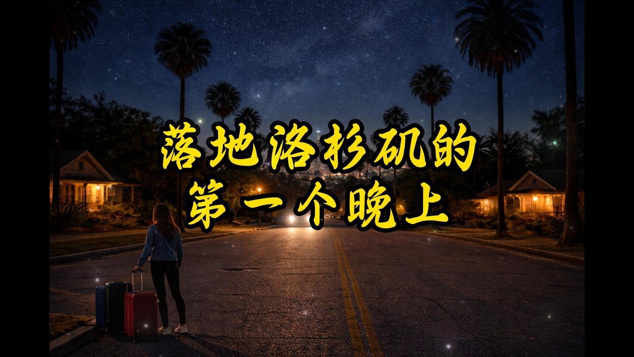 落地洛杉矶的第一个晚上
