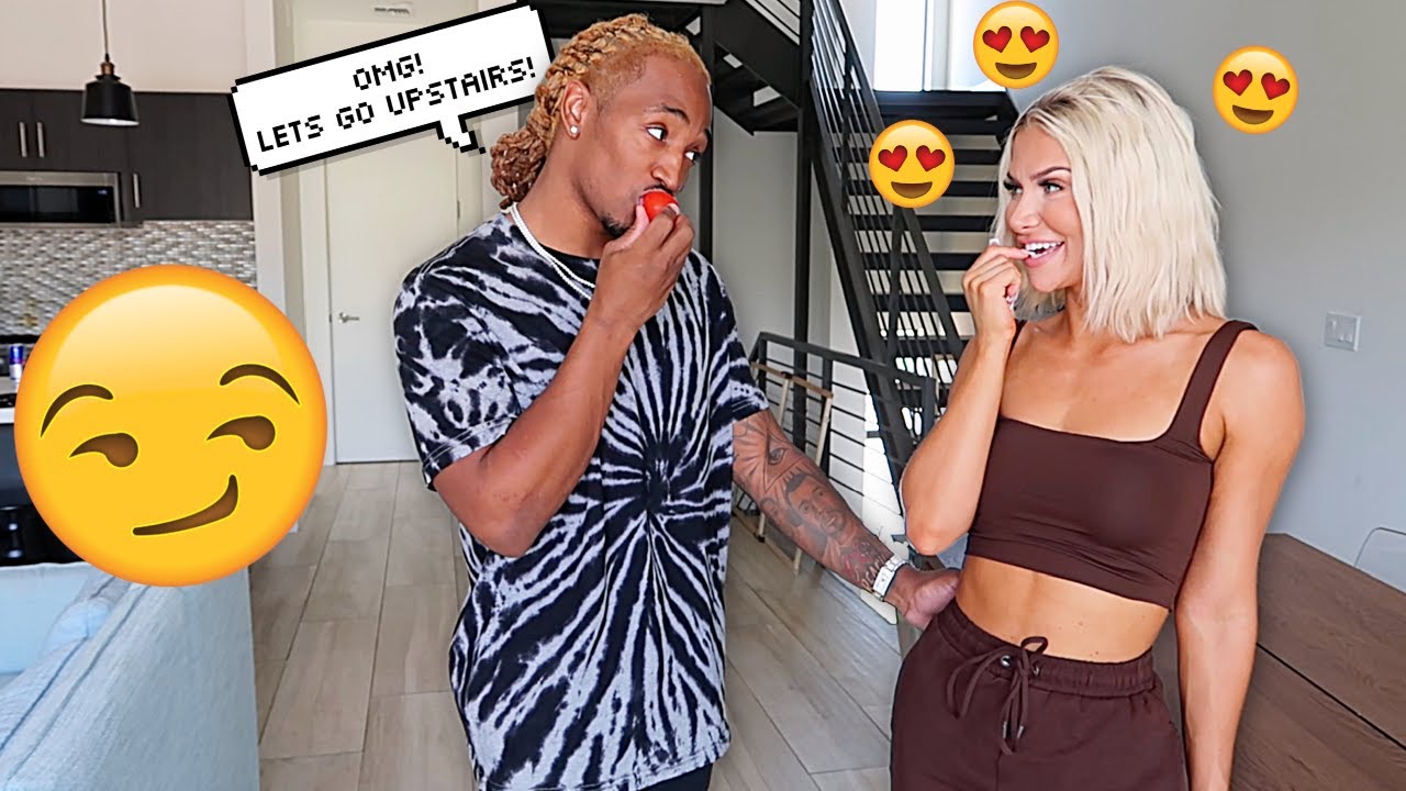 Leading My GIRLFRIEND On To See How She Reacts   *GET'S WEIRD*