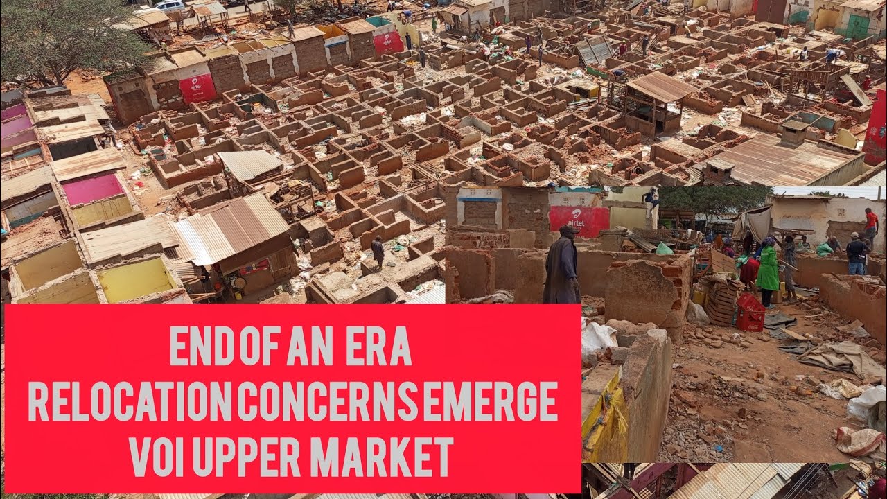 Voi Upper Market Cleared for National Government–Funded Modern Market.Traders Count Losses.