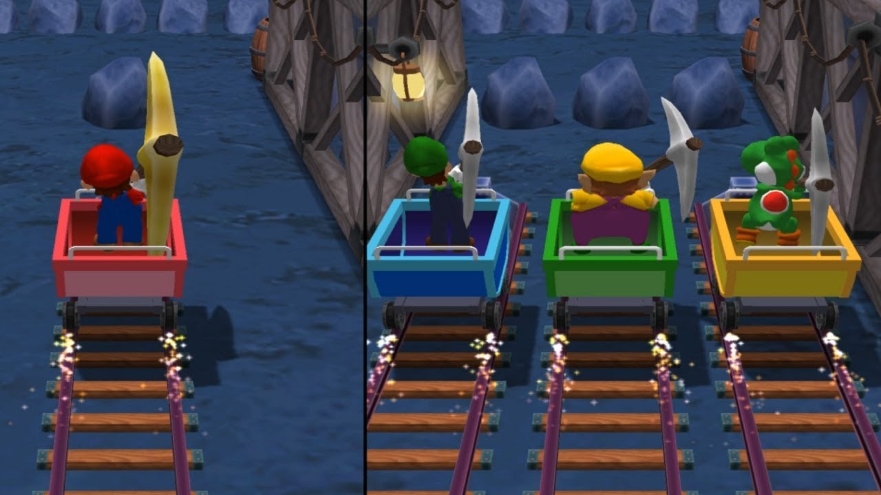 Mario Party 7 - All 1-vs-3 Minigames