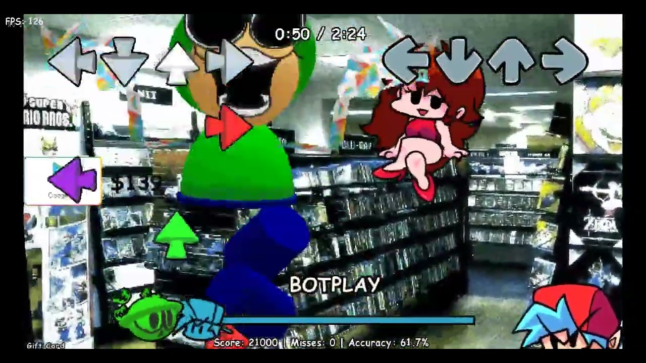 Gift Card v2  - gapple 1.5 leaked - FNF Mods