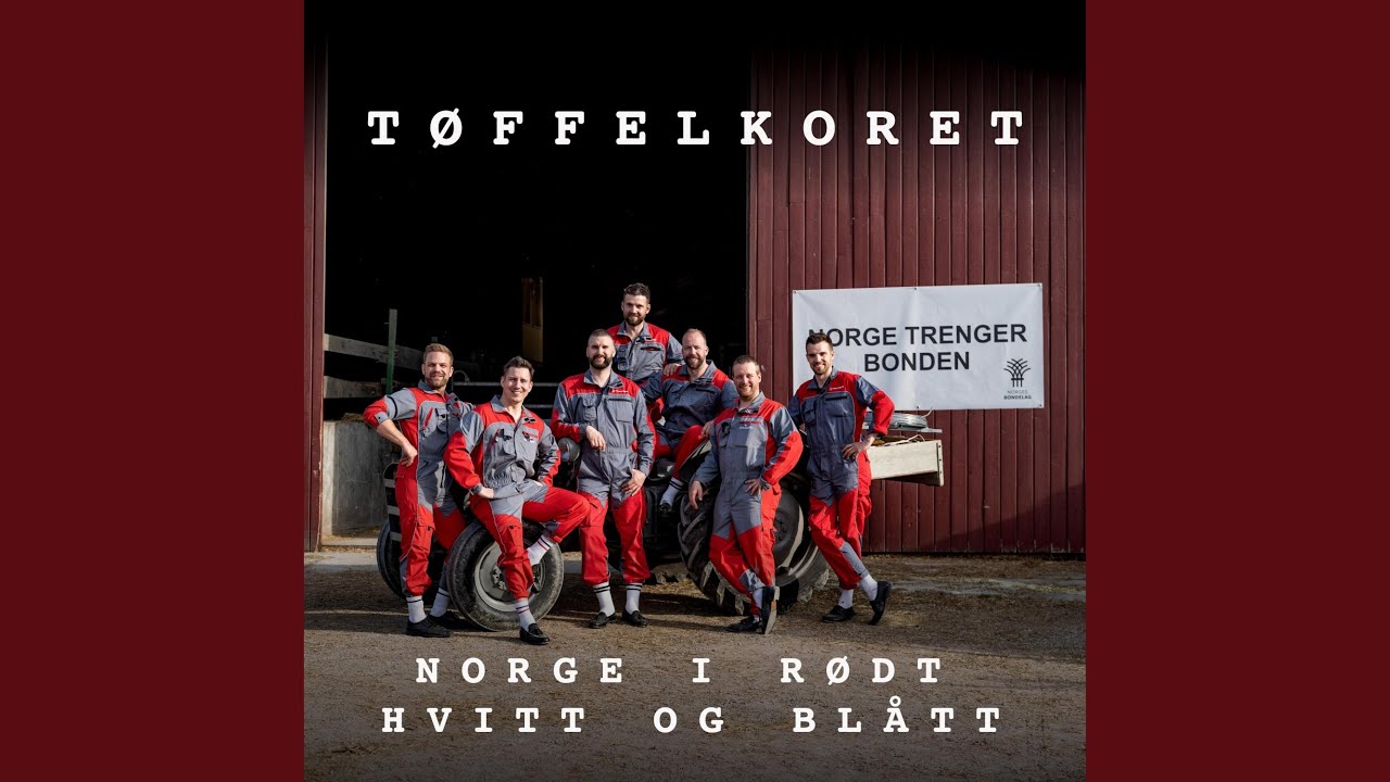 Norge i rødt, hvitt og blått