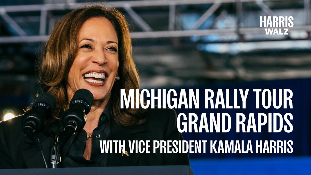 Michigan Rally Tour with VP Kamala Harris | Stop 1: Grand Rapids