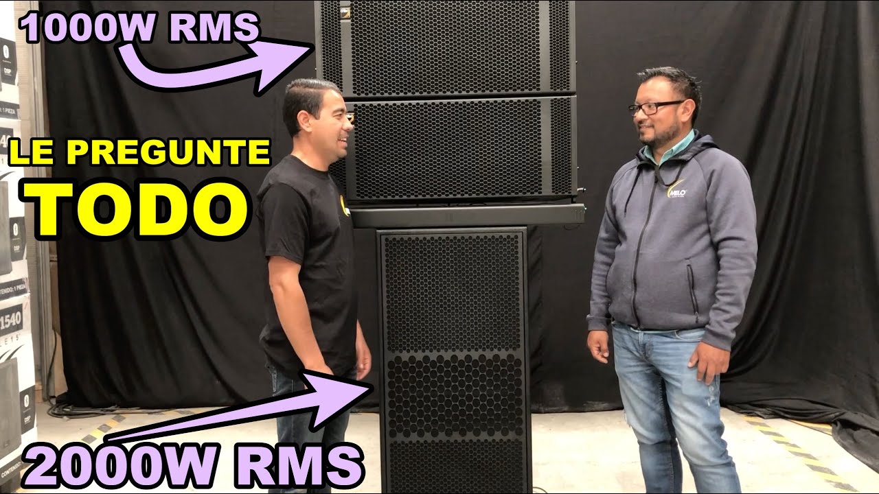 Las bocinas mas potentes de la marca MELO