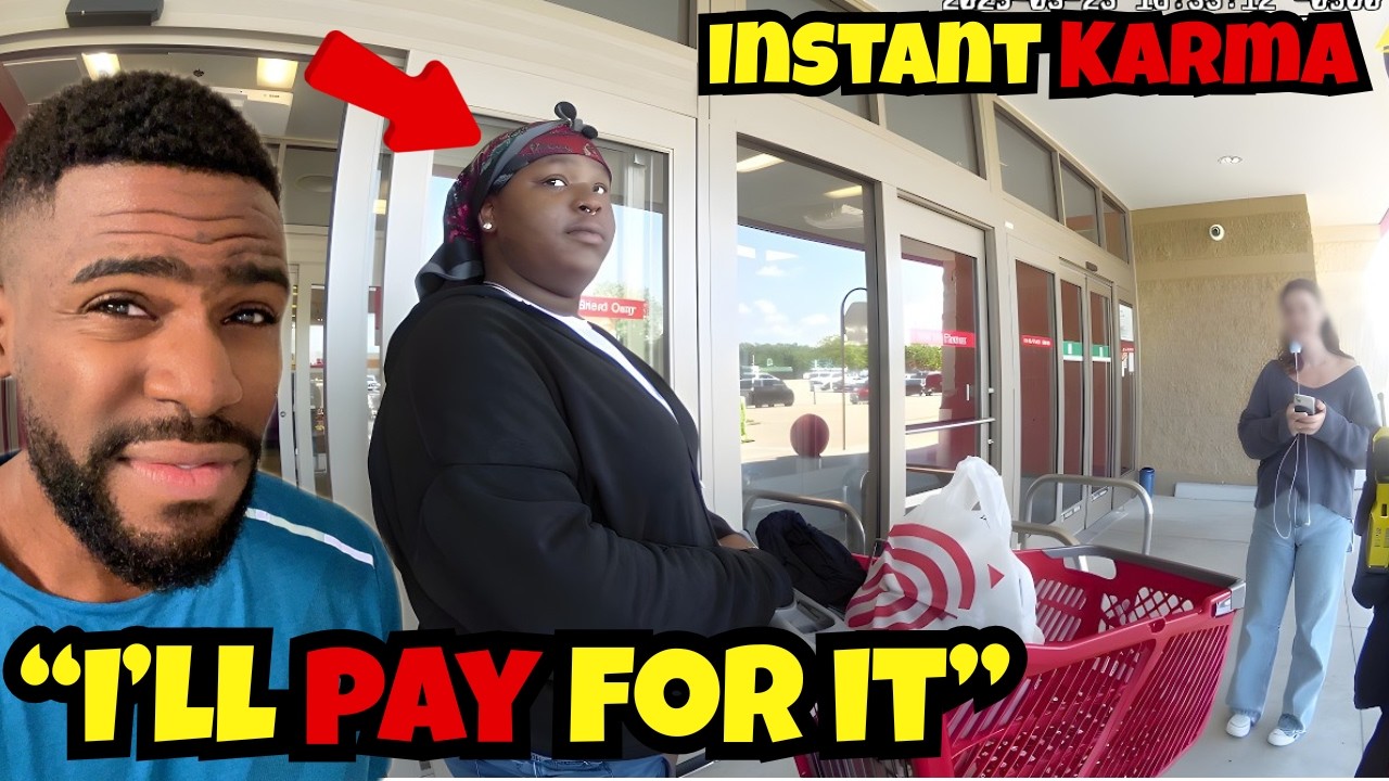 Cops Surprise Entitled Black Woman After Stealing From The WRONG Target