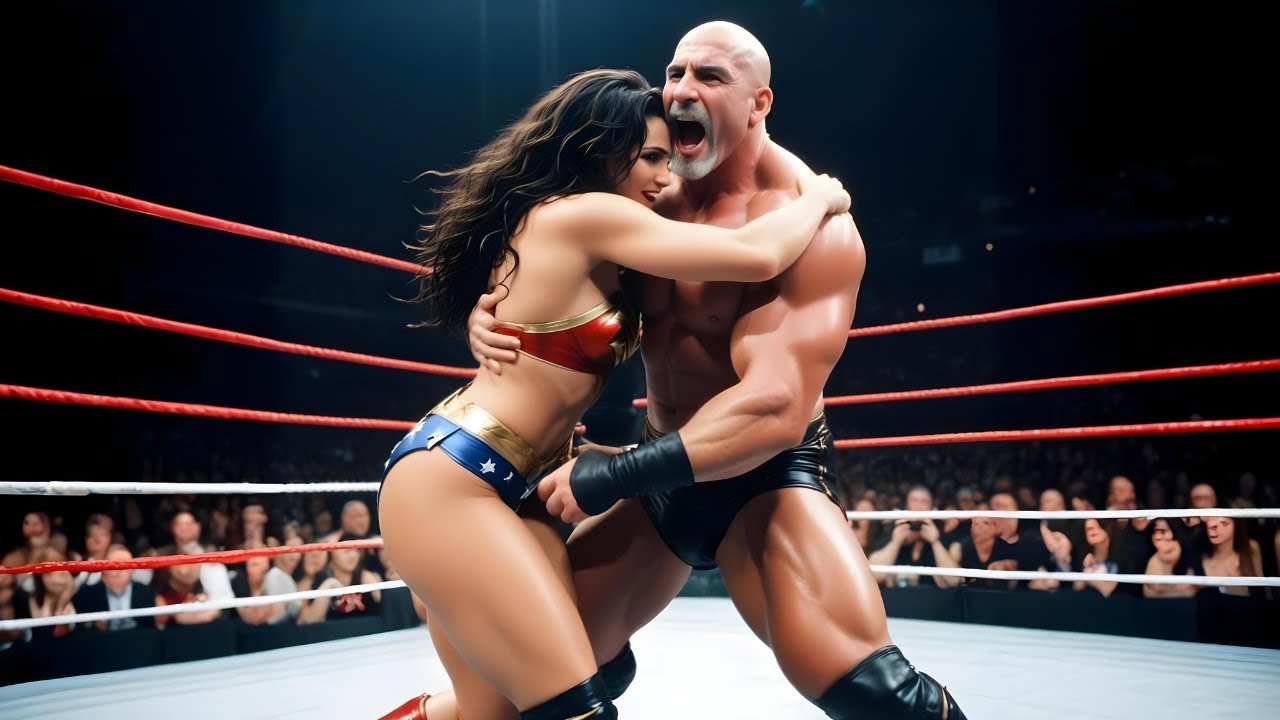 Межгендерный матч Голдберг против Чудо-женщины | WWE, 9 февраля 2026 г.