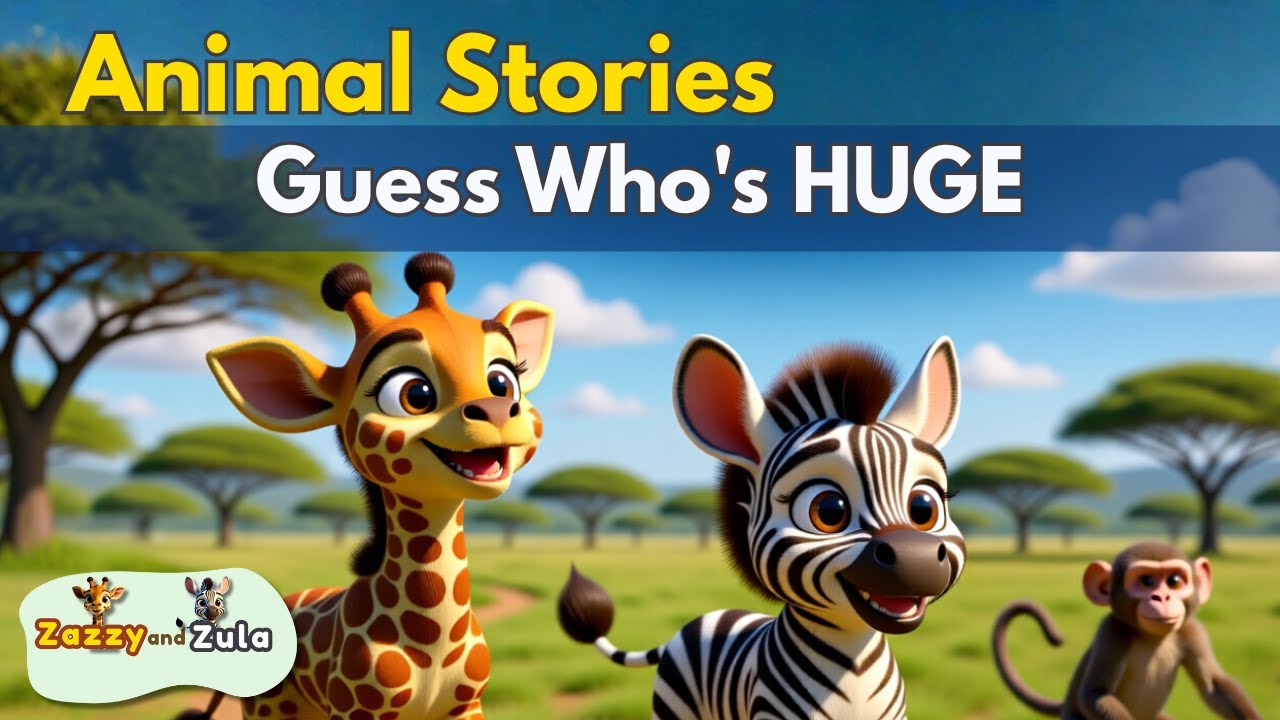 Can You Guess Which Safari Animal Is HUGE? | Animal Story for Kids
