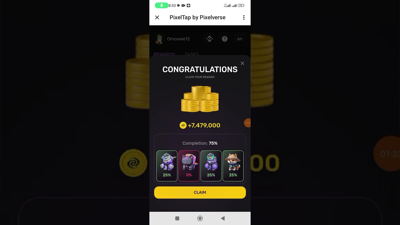 Easy Access to Pixelverse dashboard.