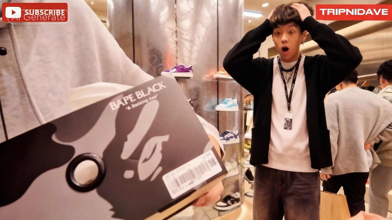 BUYING A LIMITED BAPE STA IN HONGKONG 🤯 