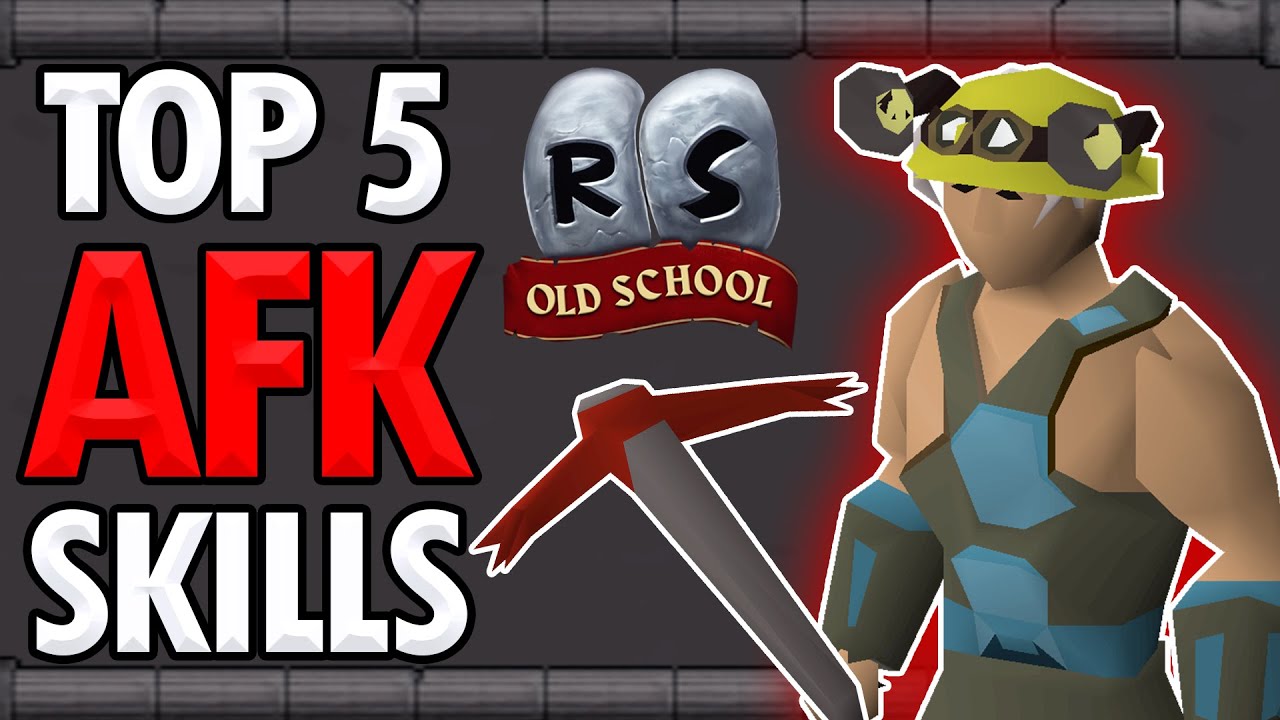 Top 5 AFK SKILLS on Old School Runescape | OSRS Top 5’s by nudfik