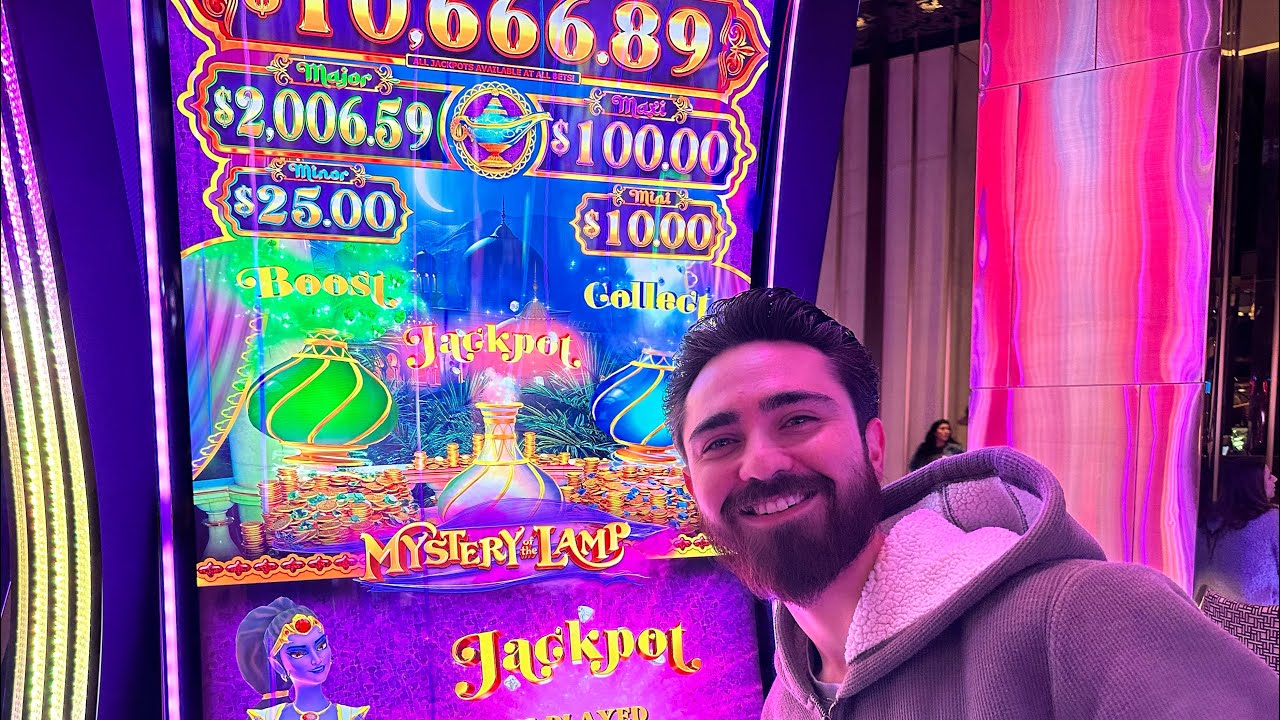 You WON'T BELIEVE What Happened on this Mystery Of The Lamp Slot Machine!