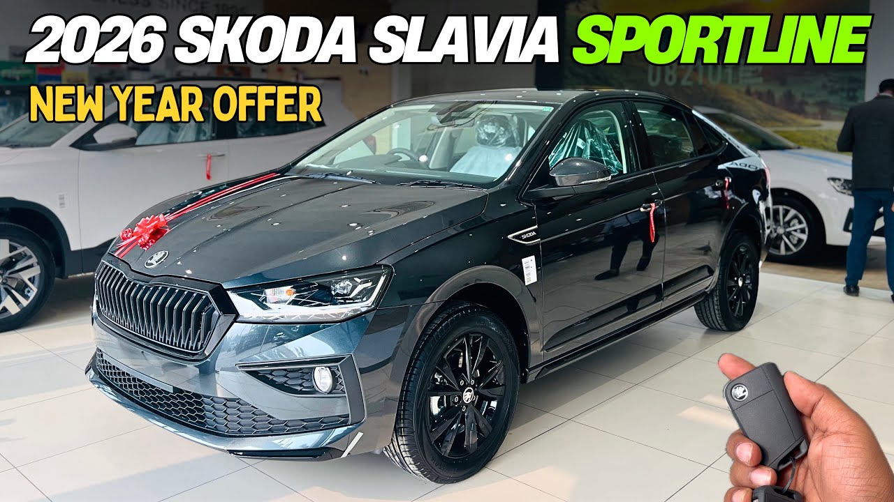 2026 🔥 Skoda Slavia Sportline Full Detailed Review ❤️ Price & Features ✅ Better Than VW Virtus?