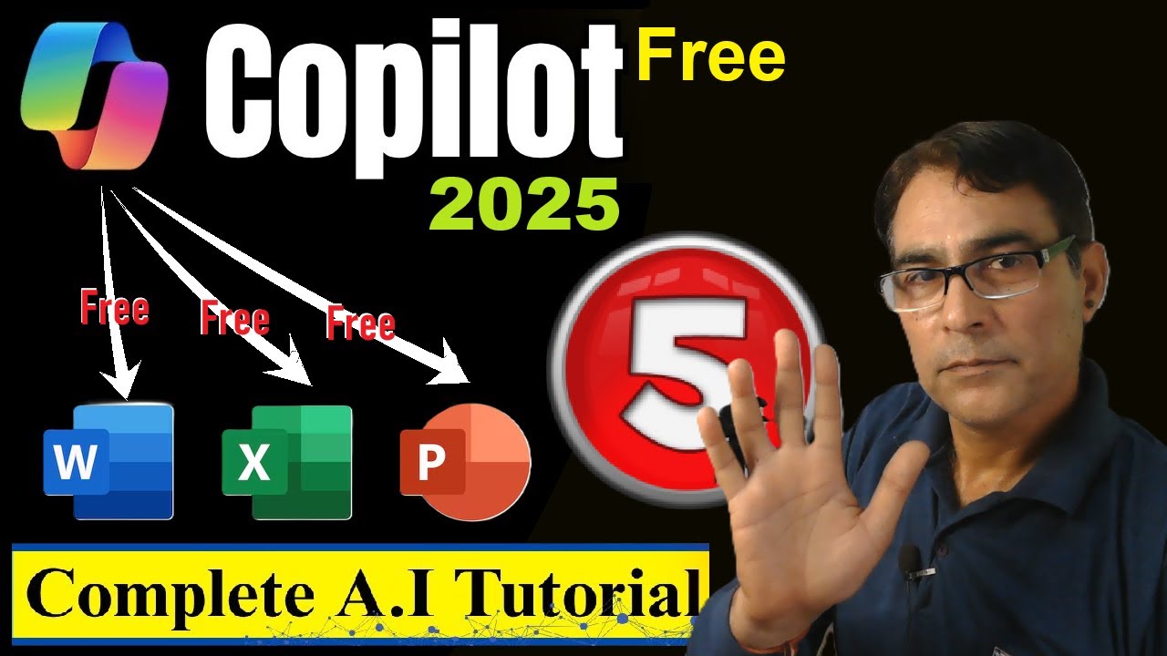 🔥FREE Microsoft Copilot in Excel, word, PPT &ndash; Full Tutorial for Beginners