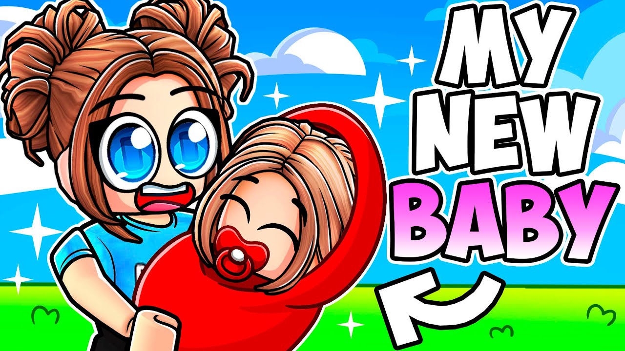 My NEW BABY In Roblox!!