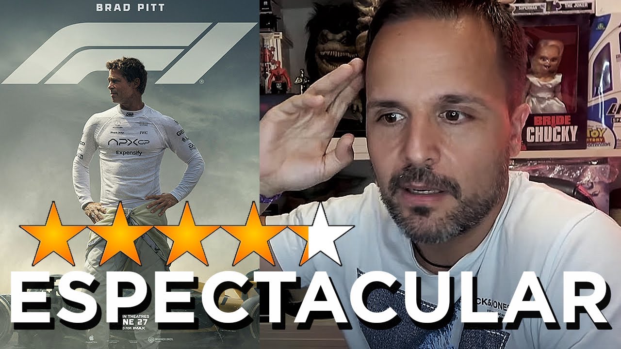Crítica 'F1: La película' - REVIEW - OPINIÓN - Joseph Kosinski - Brad Pit #crítica