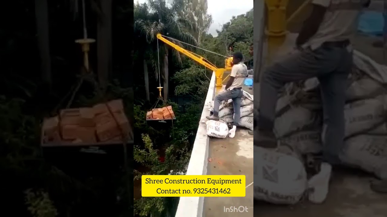 Electric Mini Crane 200kg Lifting Capacity