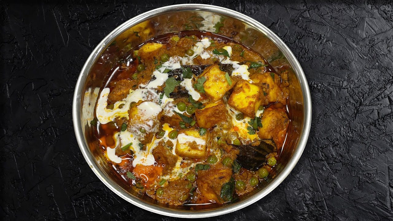 मटर पनीर। लसुन प्याज नहालेको चोको खाना। Matar Paneer without onion and garlic & yet super delicious