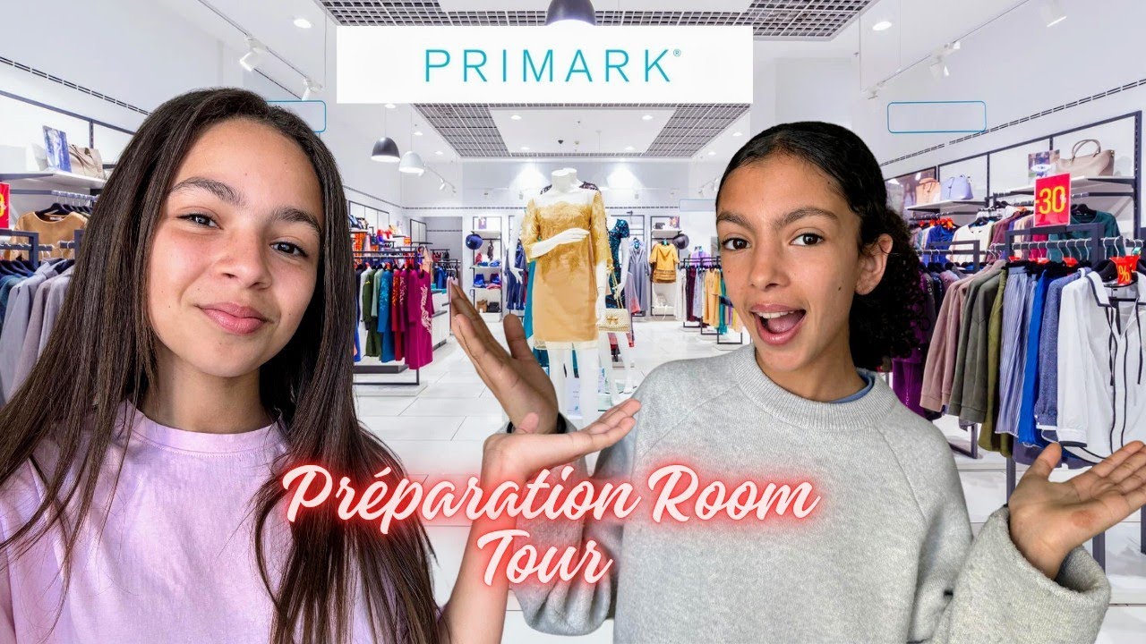 Préparation du Room Tour de la chambre à Lina et Sana