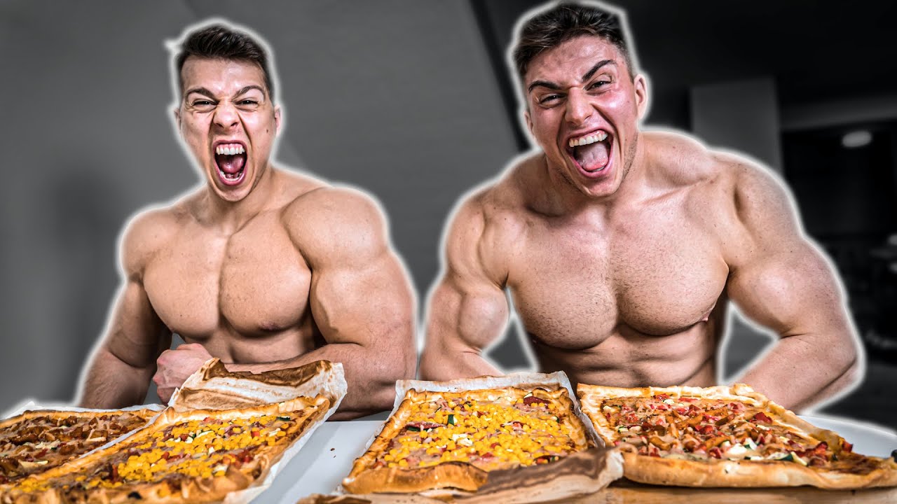 Schaffen wir 6500 Kcal Pizza? 🍕(Vegan😂)