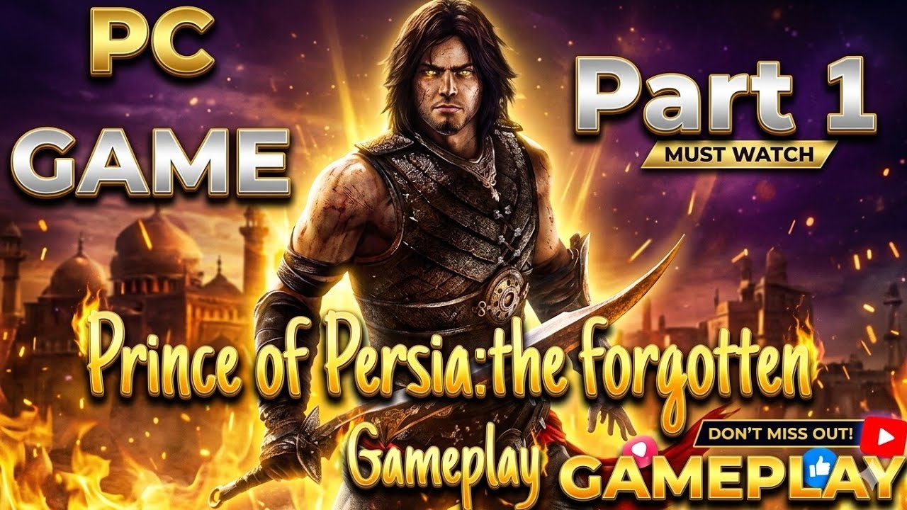 Prince of Persia the forgotten sends Part 1 #pc gaming #trending #video 