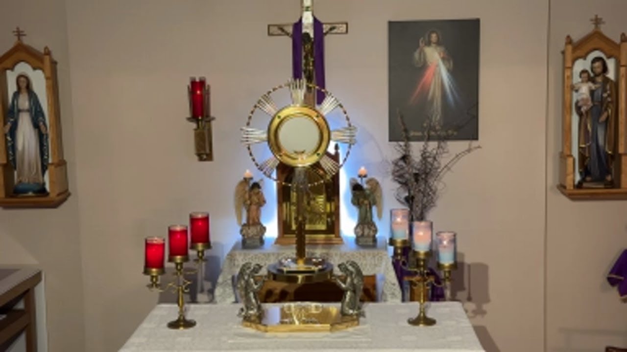 LIVE Eucharistic Adoration - Sisters of Divine Mercy