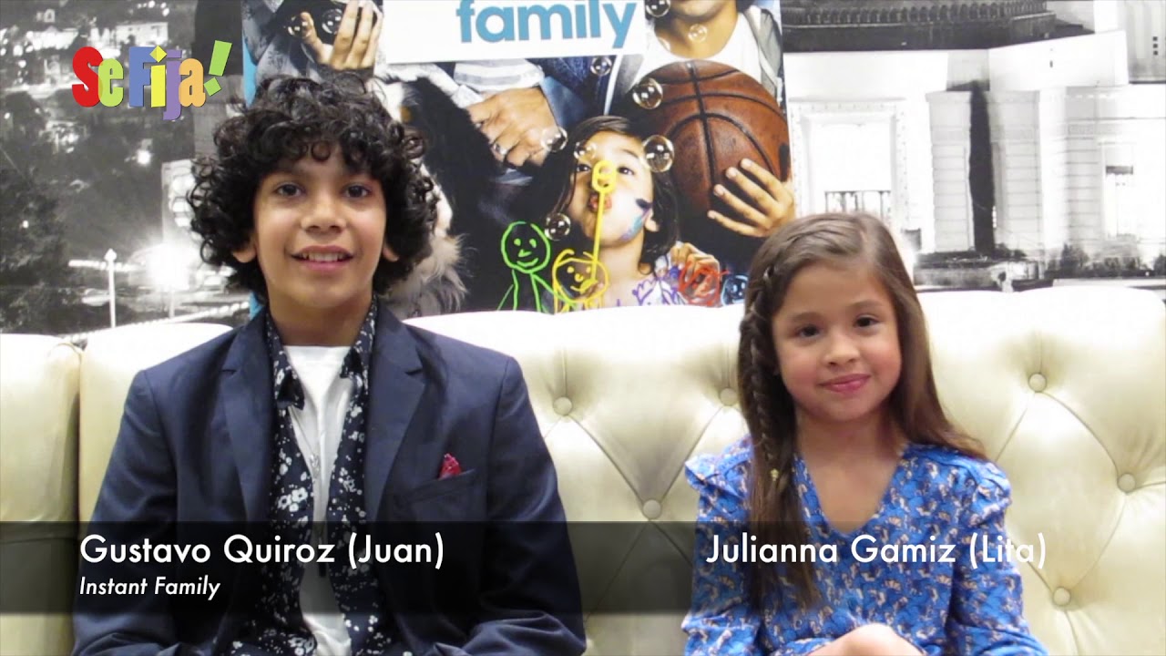 Instant Family’s Gustavo Quiroz and Julianna Gamiz