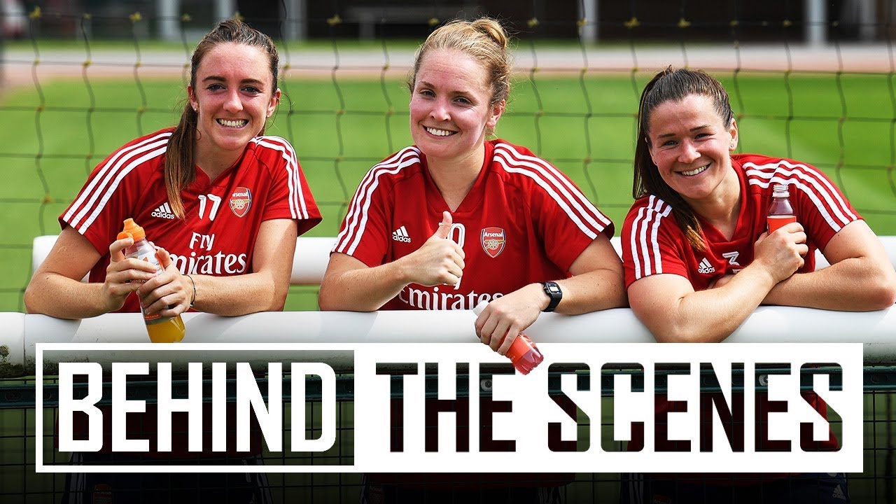 BEHIND THE SCENES | Arsenal Women training