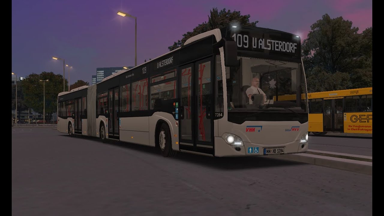 OMSI 2. Add-on Hamburg, Line 109, Mercedes-Benz Citaro G C2