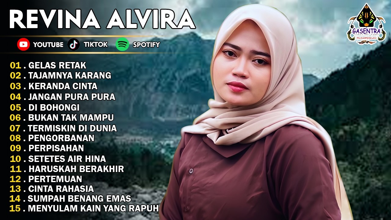 GELAS RETAK - TAJAMNYA KARANG - REVINA ALVIRA - DANGDUT KLASIK - GASENTRA TERBARU 2025