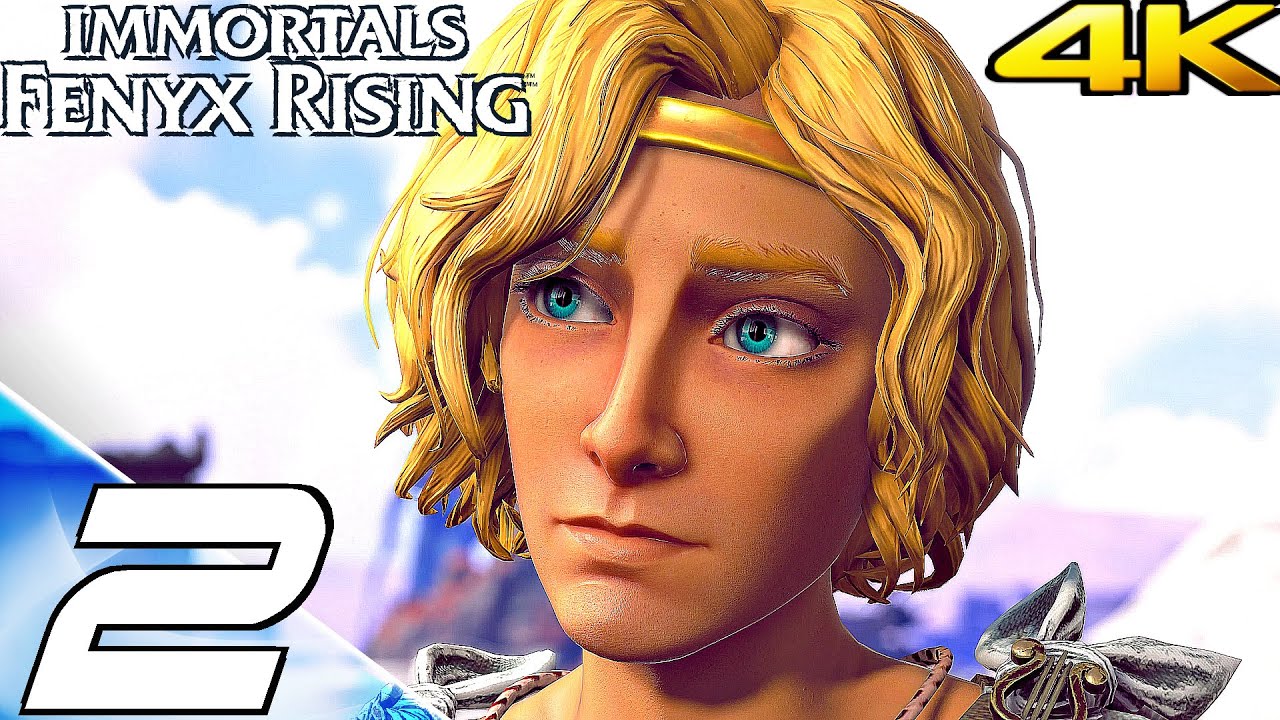 IMMORTALS FENYX RISING - Gameplay Walkthrough Part 2 - Achilles Boss Fight (Full Game) 4K 60FPS