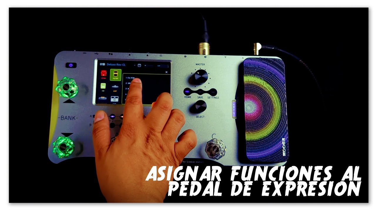 Mooer GE1000 LI - Asignar Funciones al Pedal de Expresión