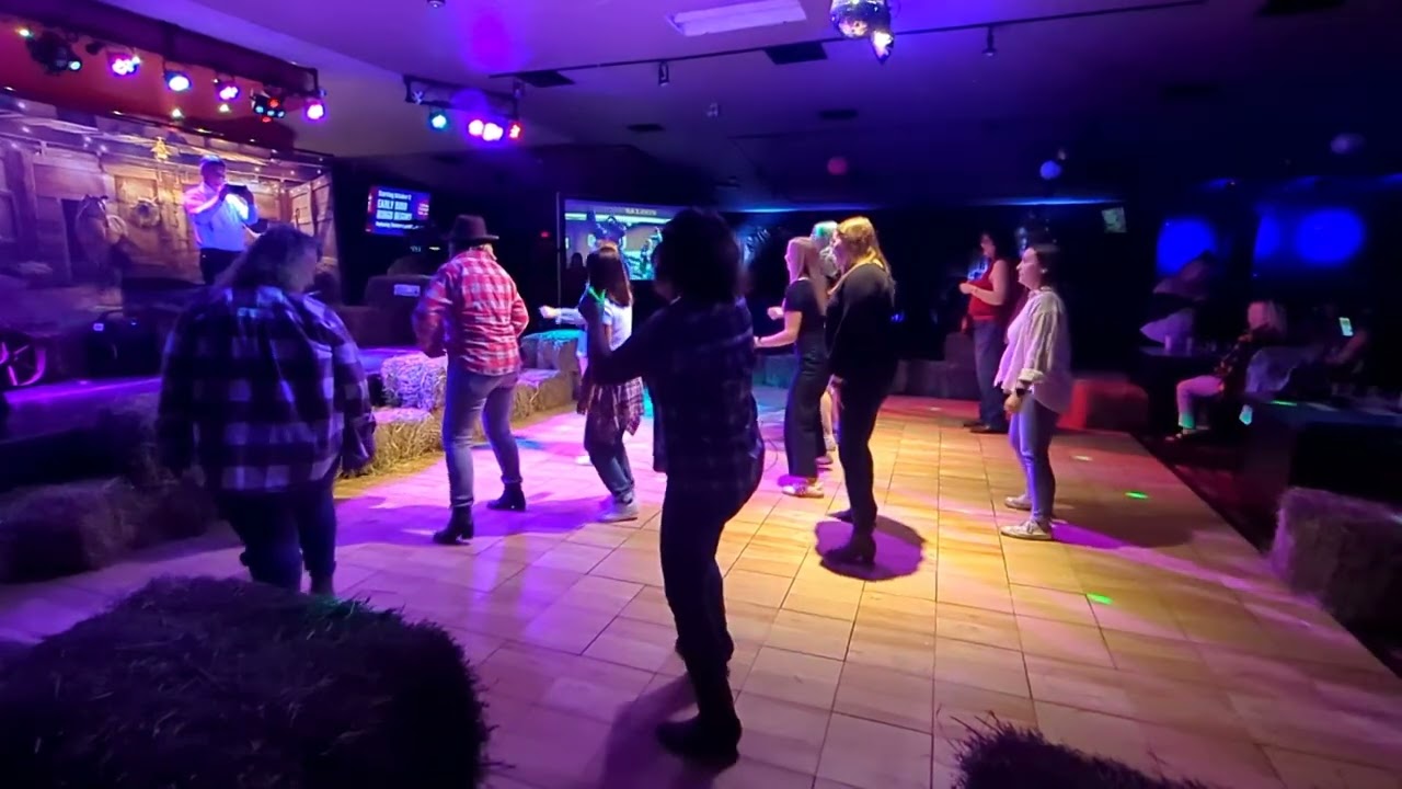 Line Dancing - Delta Bingo, Peterborough - 2025 - Boot Scoot and Bingo Line Dancing