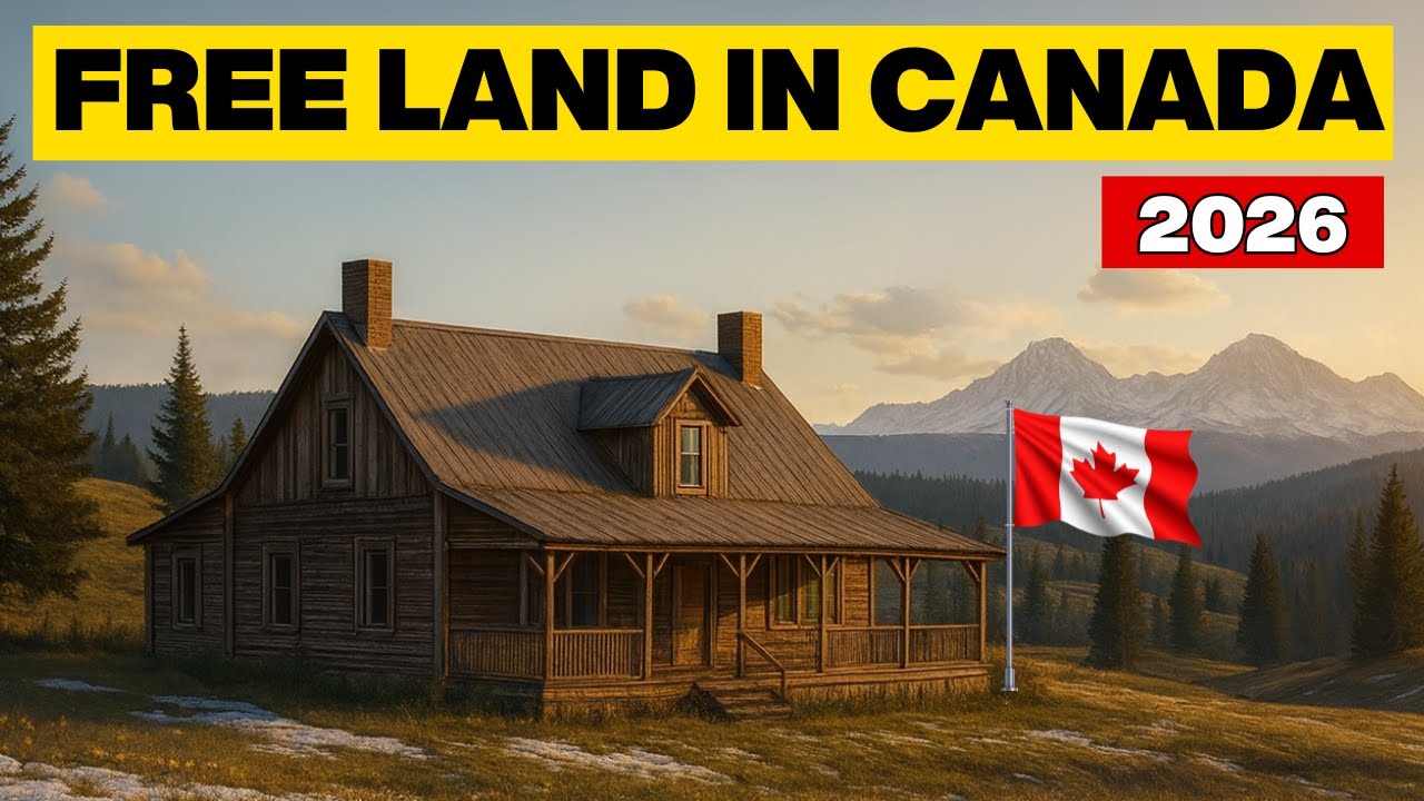 12 Canadian Towns GIVE AWAY Free Land In 2026 - Sign Up Now