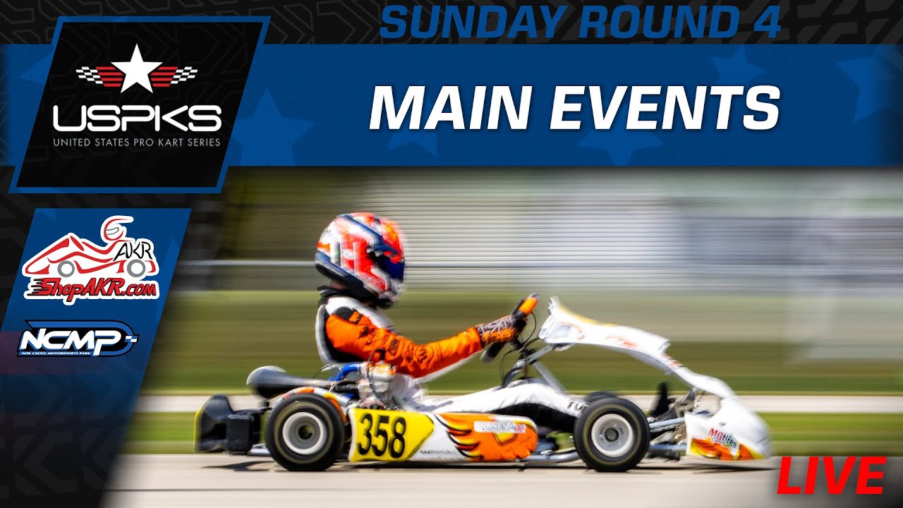 2025 United States Pro Kart Series Rd. 4 | New Castle, IN | Sunday - Main Events