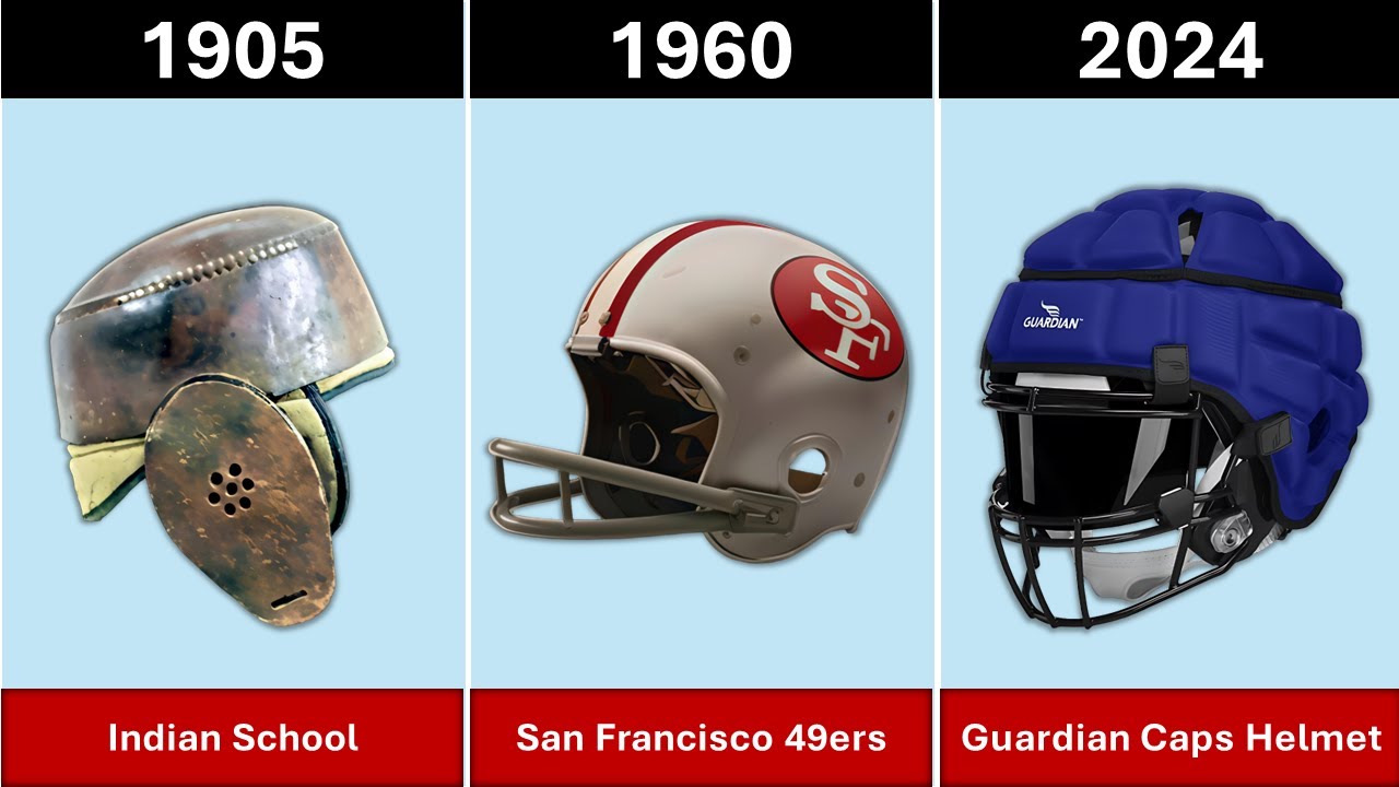 The Evolution of the NFL Helmet