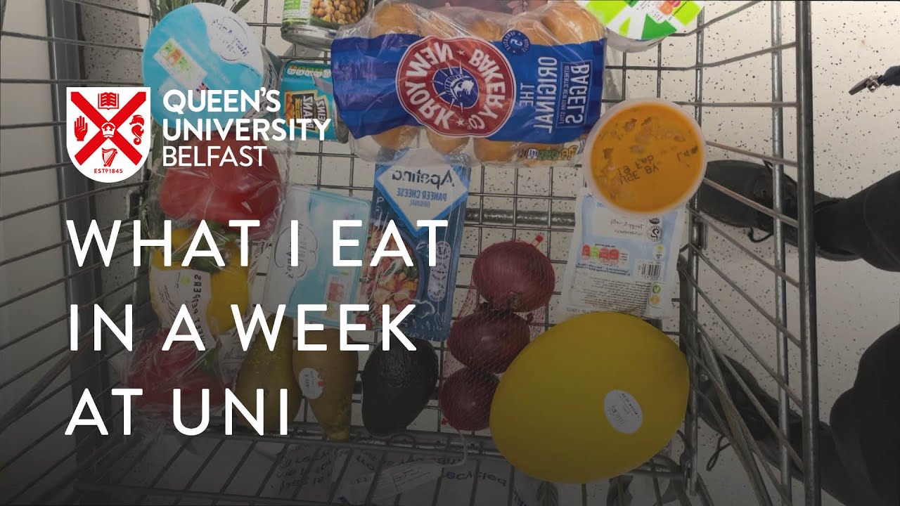 What I Eat In A Week at Uni
