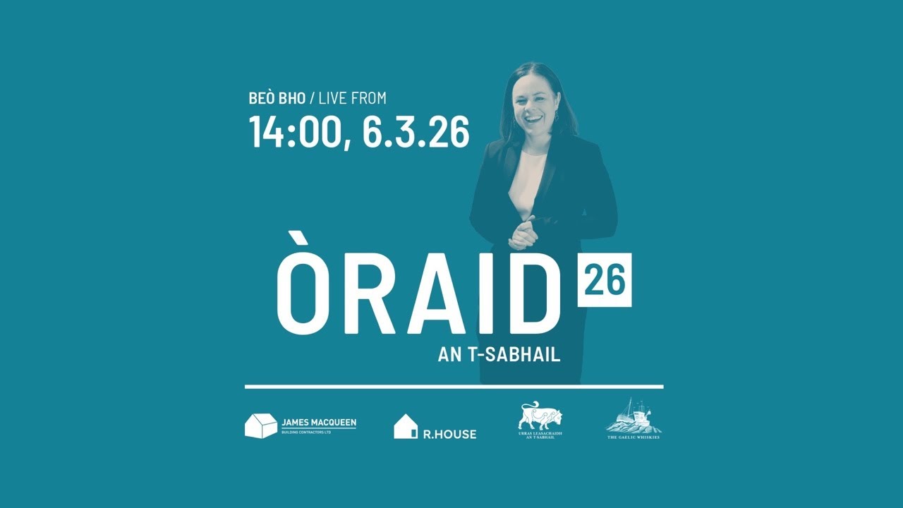 Òraid an t-Sabhail 2026 – Kate Forbes MSP, Deputy First Minister | Sabhal Mòr Ostaig