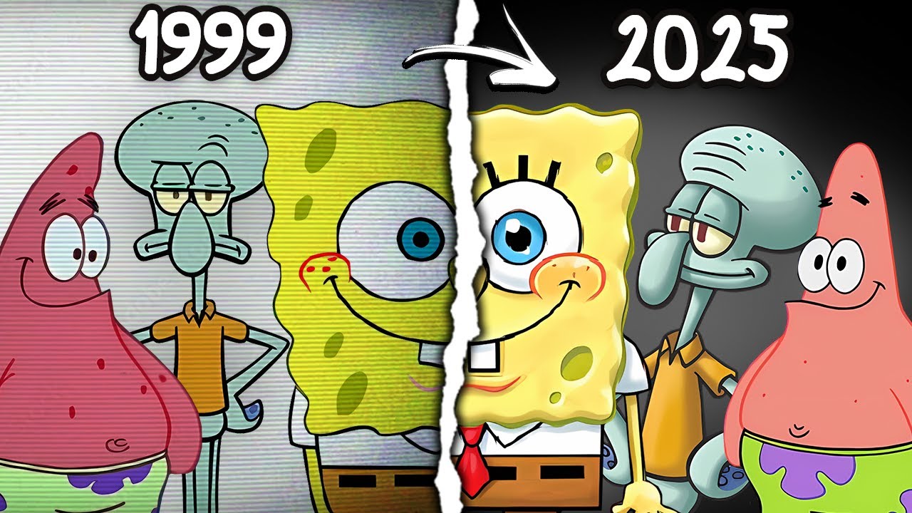 Which SpongeBob Character Has MORPHED The Most?