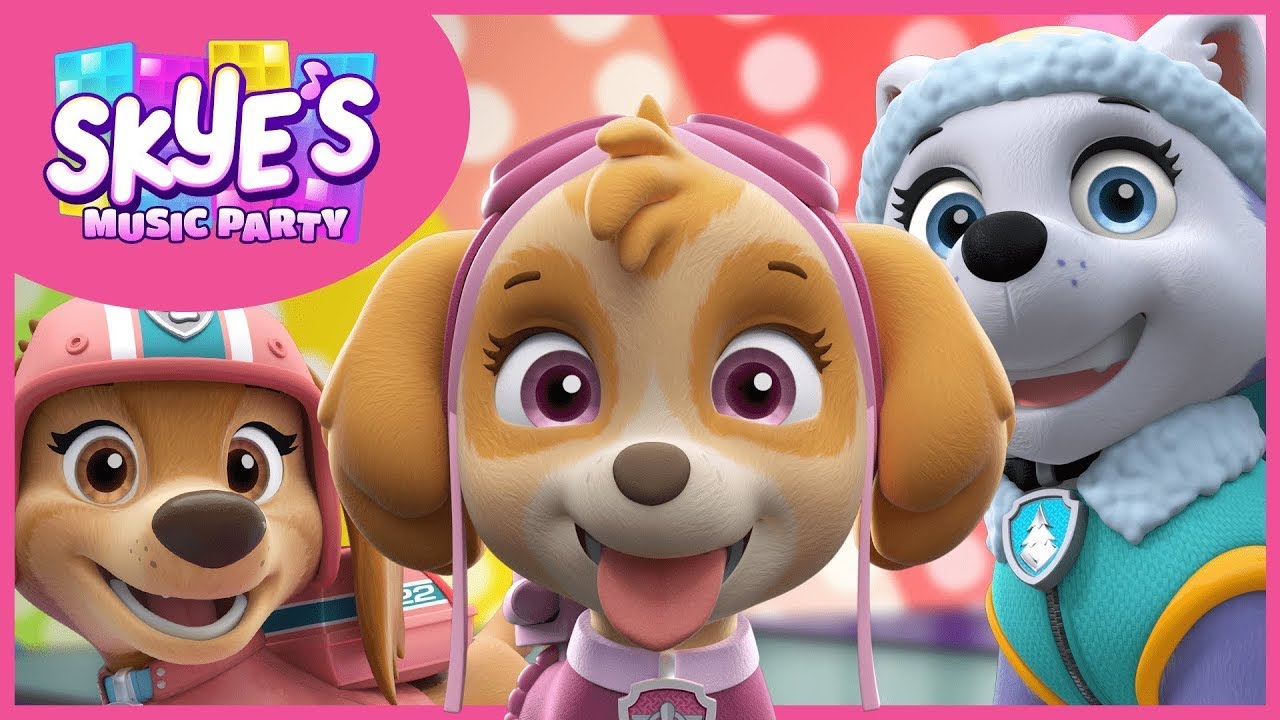 Girl Power & More! - Skye's Music Party - PAW Patrol Compilation - Cartoons for Kids