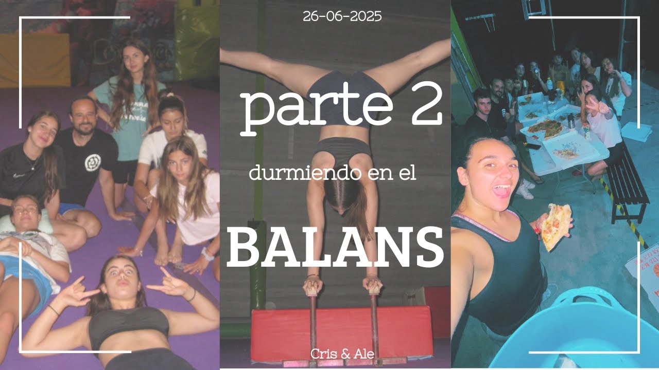 Parte 2 de durmiendo en mi club de gimnasia! 💜💚 // Cris & Ale