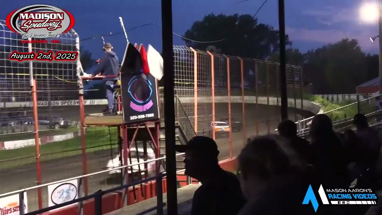 Madison Speedway Pure Stock A-Main (8/2/25)