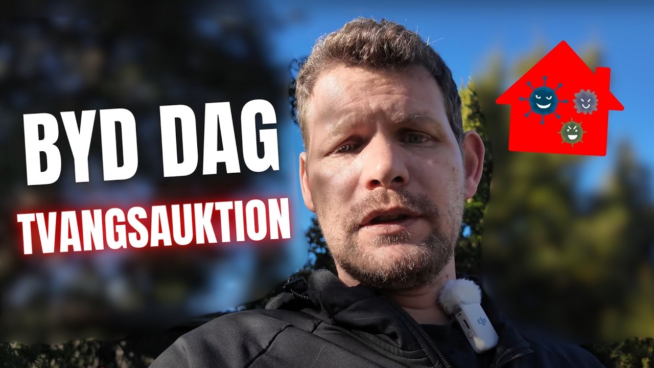 Købte vi SKIMMELSLOTTET på tvangsauktion? | Hus til kun 100.000 kr!