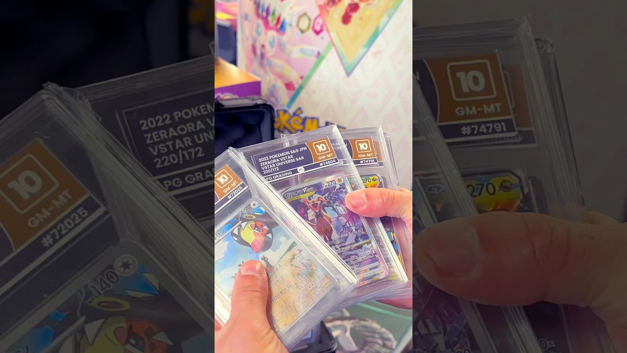 CRAZY GRADED SLABS #pokemon #onepiece #gradedcards