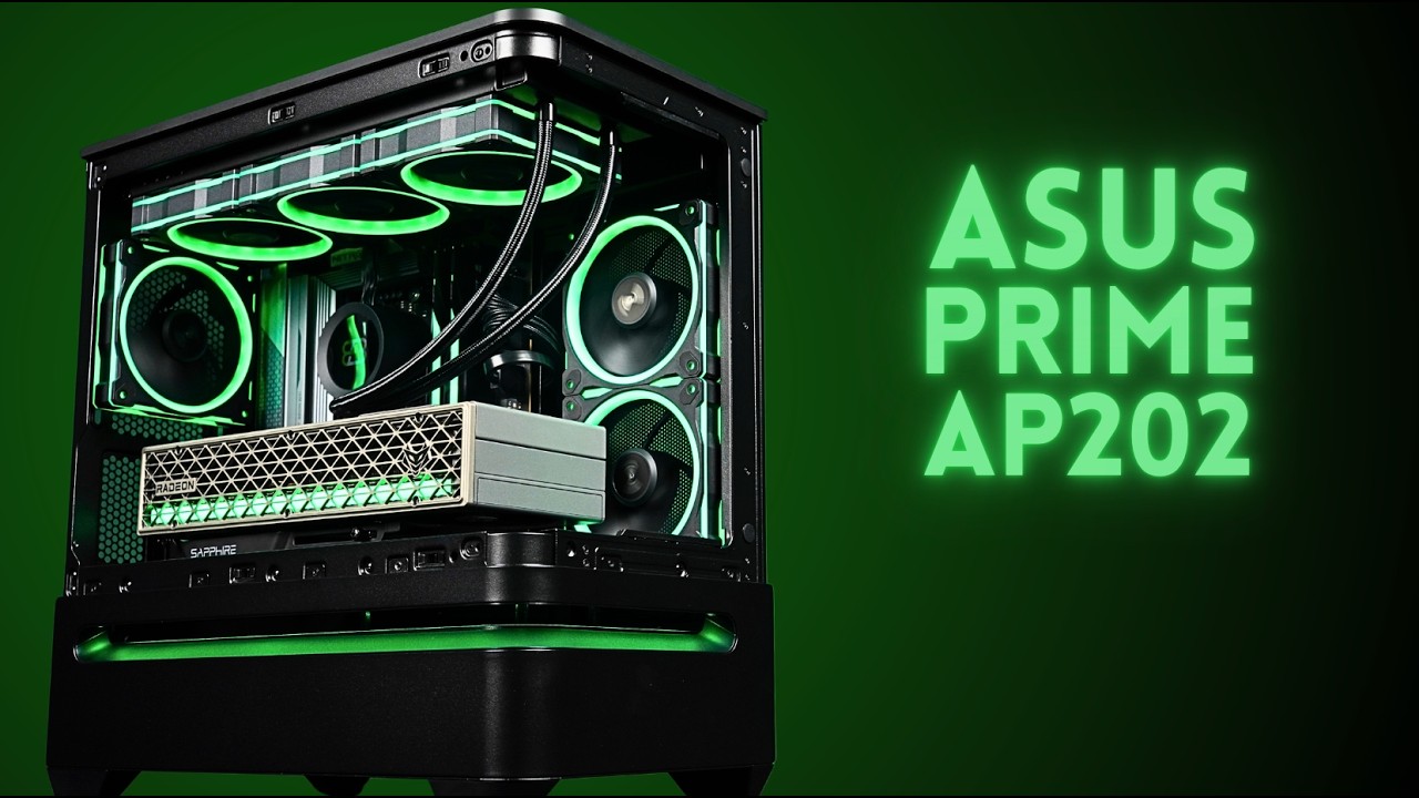 Best Compact mATX Case? | ASUS Prime AP202 | ALL AMD 4K Gaming | RX 9070 XT Nitro+ 9800X3D