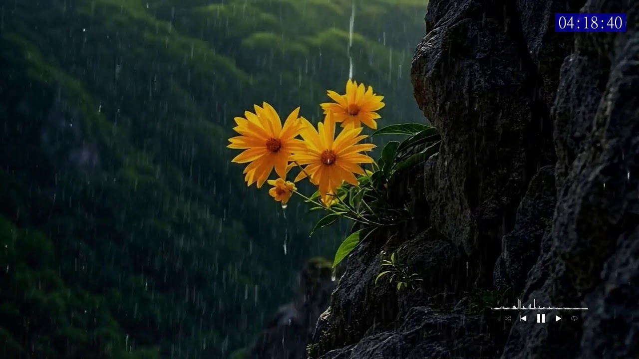 Gentle Thunder Rain Loop for Calm Sleep