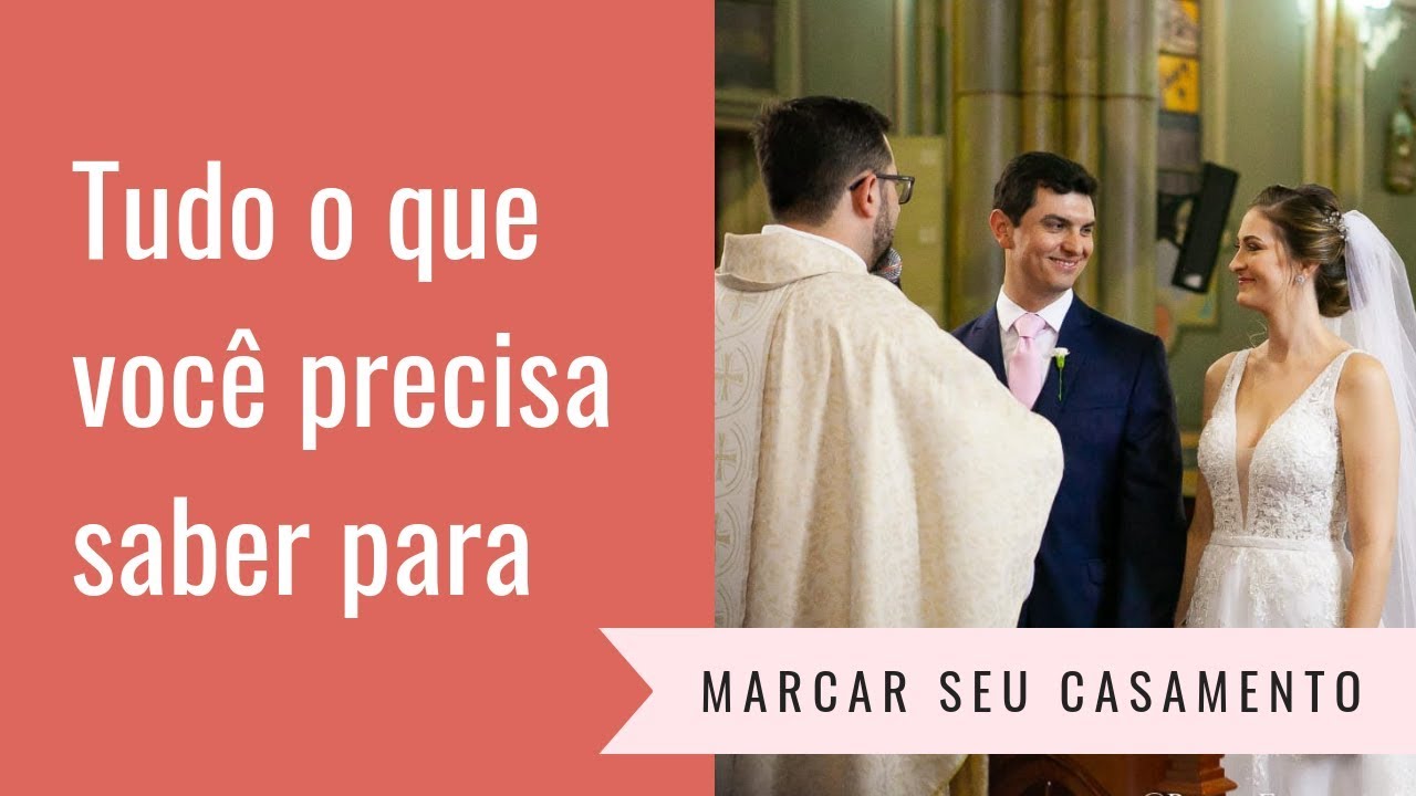 Como marcar o casamento na igreja e no cartório - Primeiros passos