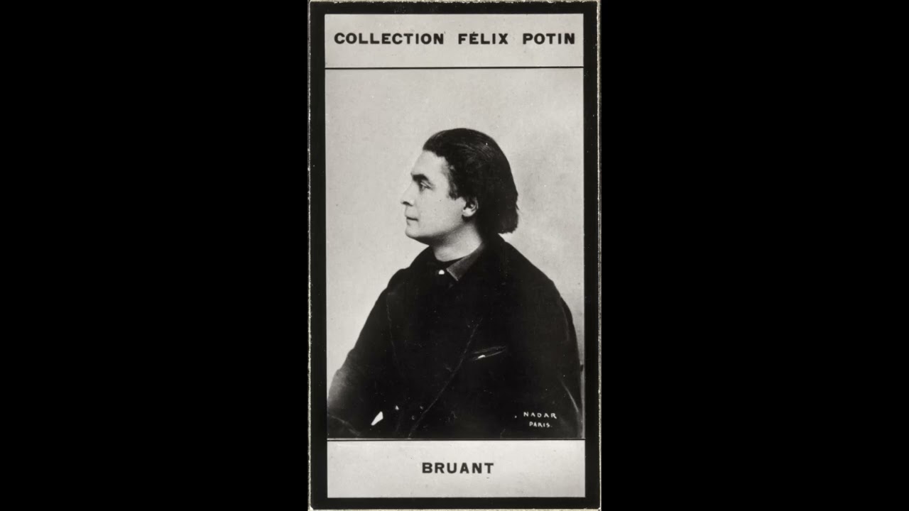 Aristide Bruant et les artistes de son cabaret