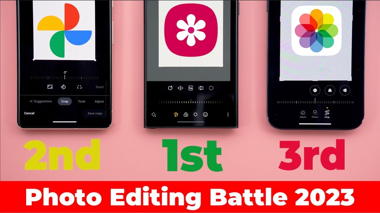 Google Photos vs Samsung Gallery vs Apple Photos - The Photo Editing King