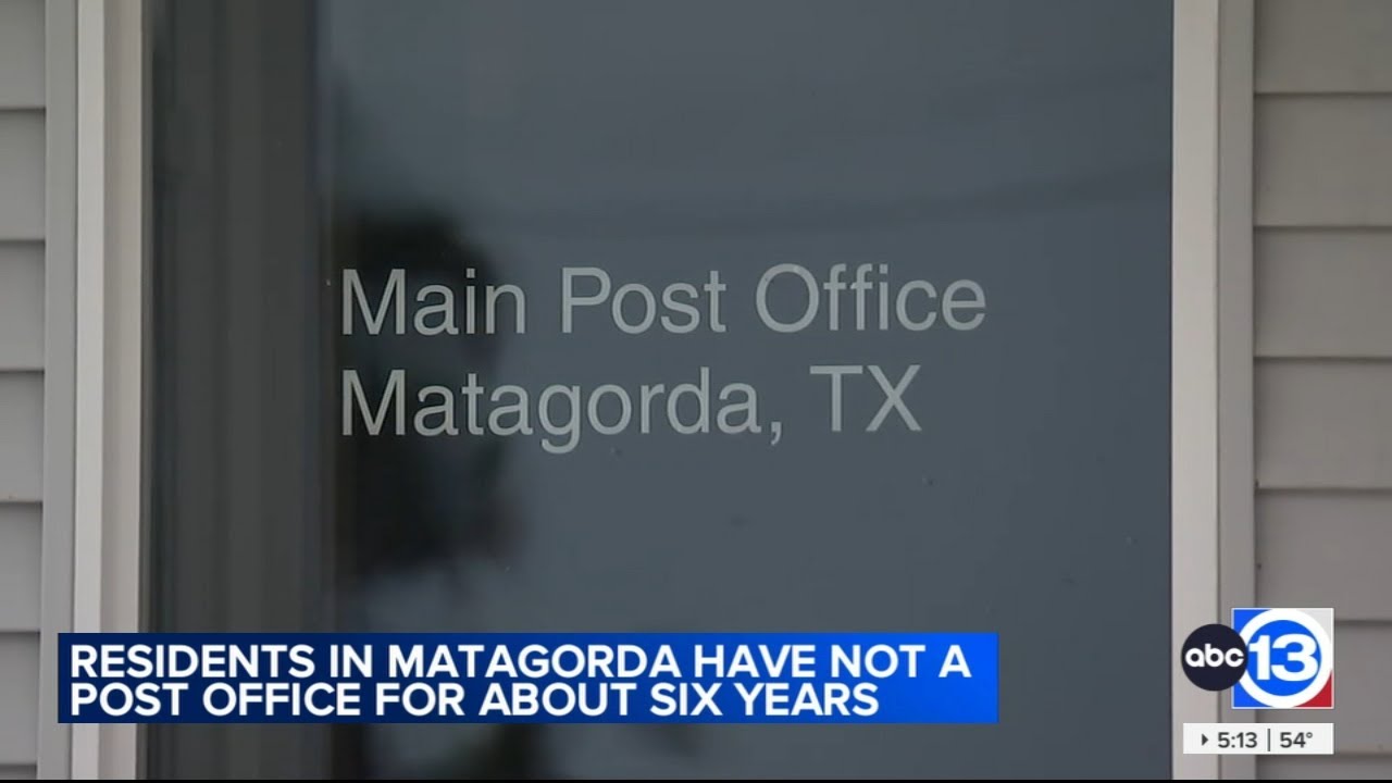Matagorda residents say they're frustrated after six-year stretch without post office