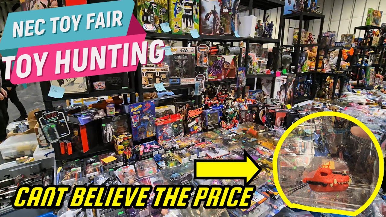 UK'S BIGGEST AND BEST TOY FAIR IS BACK! VINTAGE TOY HUNTING AT THE NEC TOY FAIR SEPTEMBER 2024.